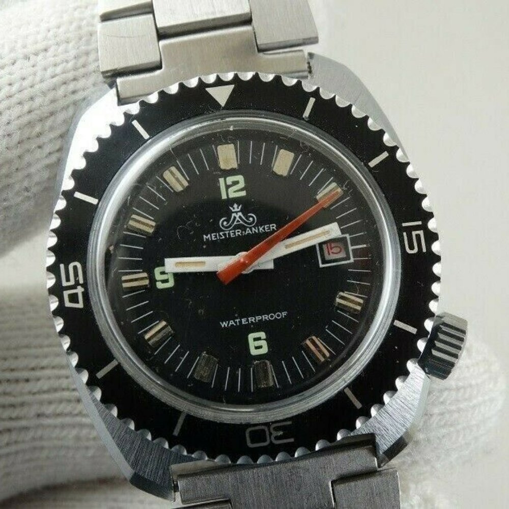 Vintage Meister Anker Diver's Watch